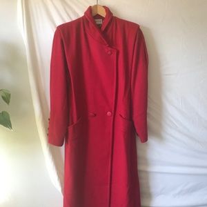 Long Red Coat